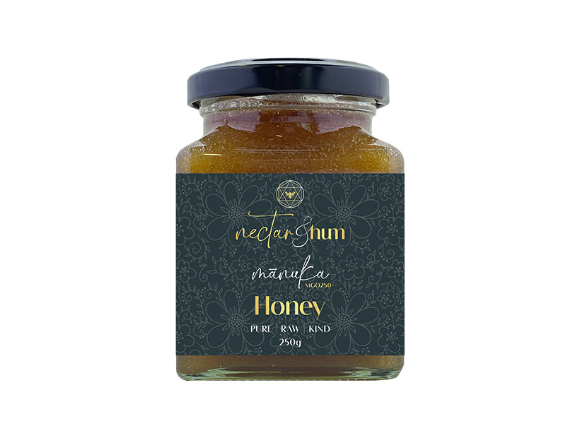 Mono-floral Mānuka Honey MGO250+ (250g, 500g & 1kg)