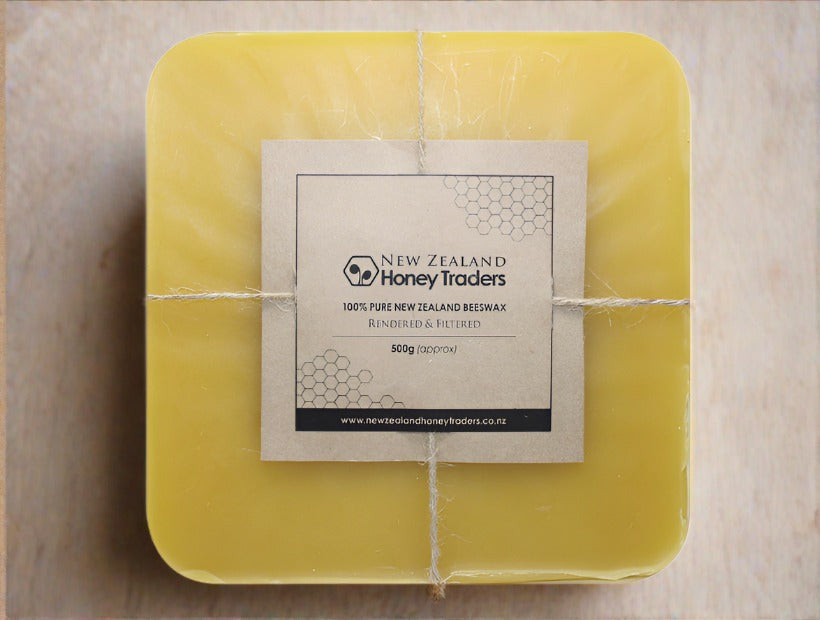 500g Pure New Zealand Beeswax
